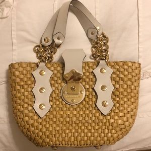 Michael Kors straw tote